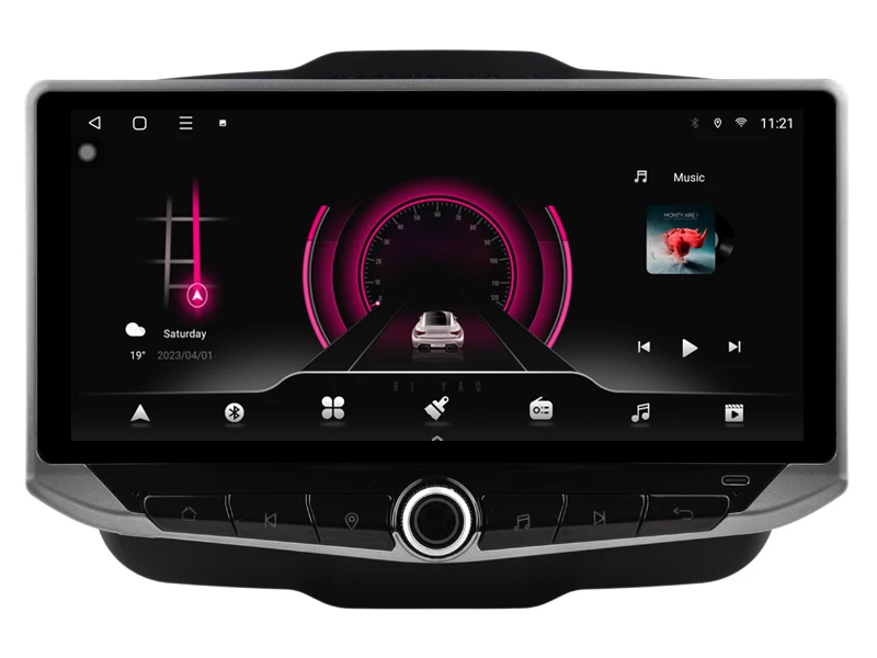 Радио Android для JEEP RENEGADE 2016-2018 10 88-дюймовый кнопочный держатель телефона Carplay WIFI BT