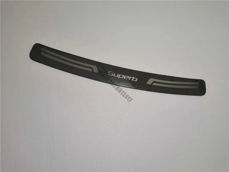 

Для Skoda superb 2016- 2019 протектор заднего бампера из нержавеющей стали, Накладка для багажника, отделка, Стайлинг автомобиля, задний Стайлинг