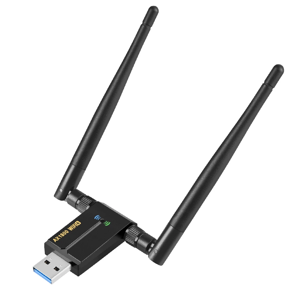 

AX1800M Dual Band Network Card WiFi6 High Gain Wireless USB Network Card Gaming Gaming Dual Band Network