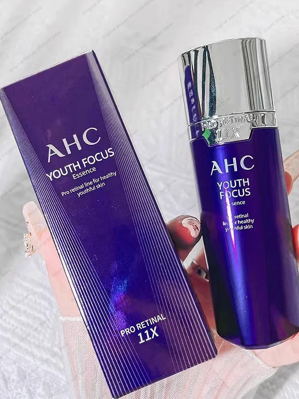 

AHC YOUTH FOCUS ESSENCE PRO RETINAL 11-fold anti-wrinkle shrink pores Moisturize for Sensitive skin face serum 30ml