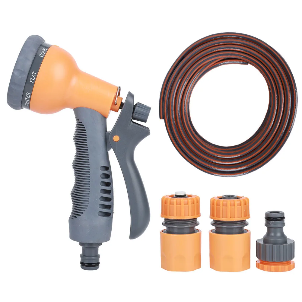 

10m G1/2in Garden Hose Household Agricultural Explosion Proof Water Pipe with Sprayer Connector hose hose hose
