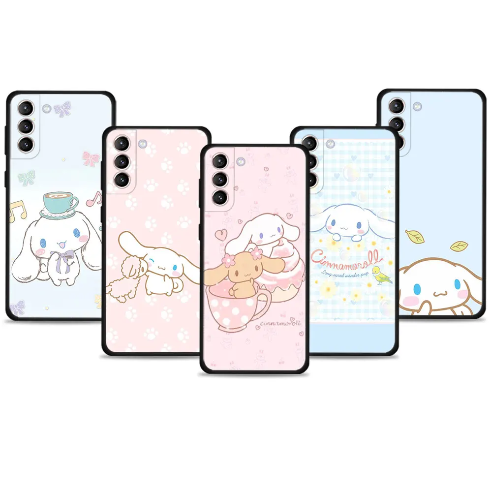 

Sanrio Cartoon Doll Cinnamoroll My Melody For Samsung Galaxy S8 S9 S20 FE 2022 S22 Ultra 5G S7 S10 S21 Plus S10e Coque Para