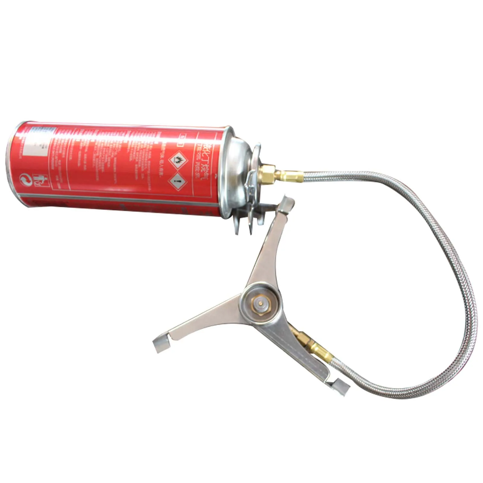 

Адаптер для шланга туристической плиты, плетеный адаптер из нержавеющей стали, портативный Преобразователь приборов, замена газов для плит...