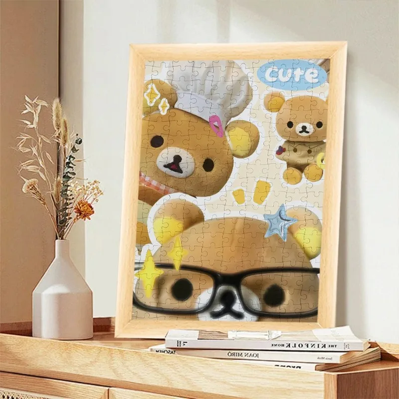 Фото Деревянная головоломка Rilakkuma: игрушка-антистресс, рекомендуемый подарок на день рождения для друзей №3
