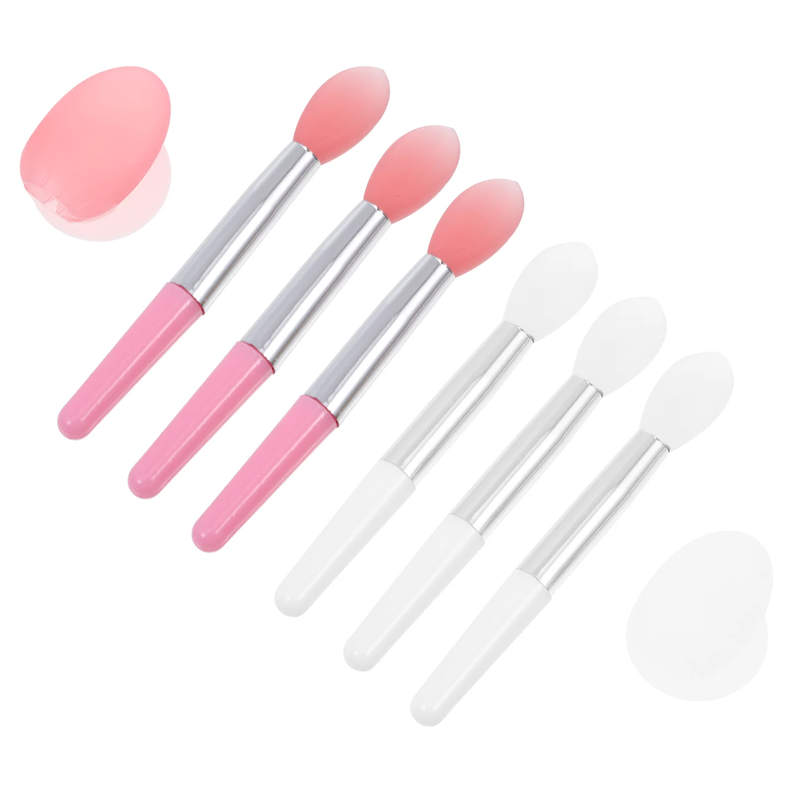 

Lip Brush Applicator Silicone Lipstick Brushes Makeup Tool Gloss Balm Applicators Concealer Wand Covers Macramemake Stick