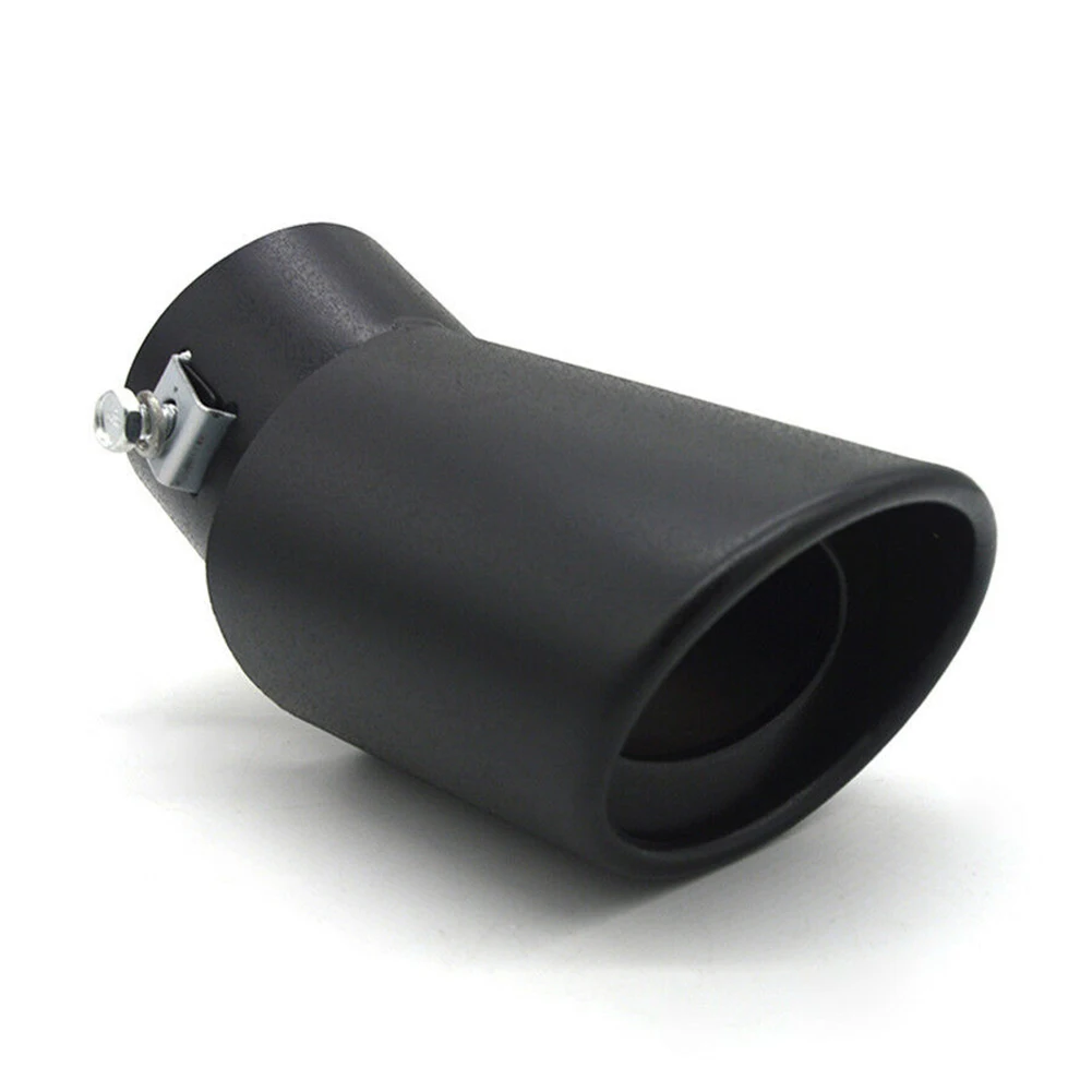 

Durable High Quality Useful Exhaust Pipe Car Exhaust Matte Black Muffler Pipe Replacement Stainless Steel Throat