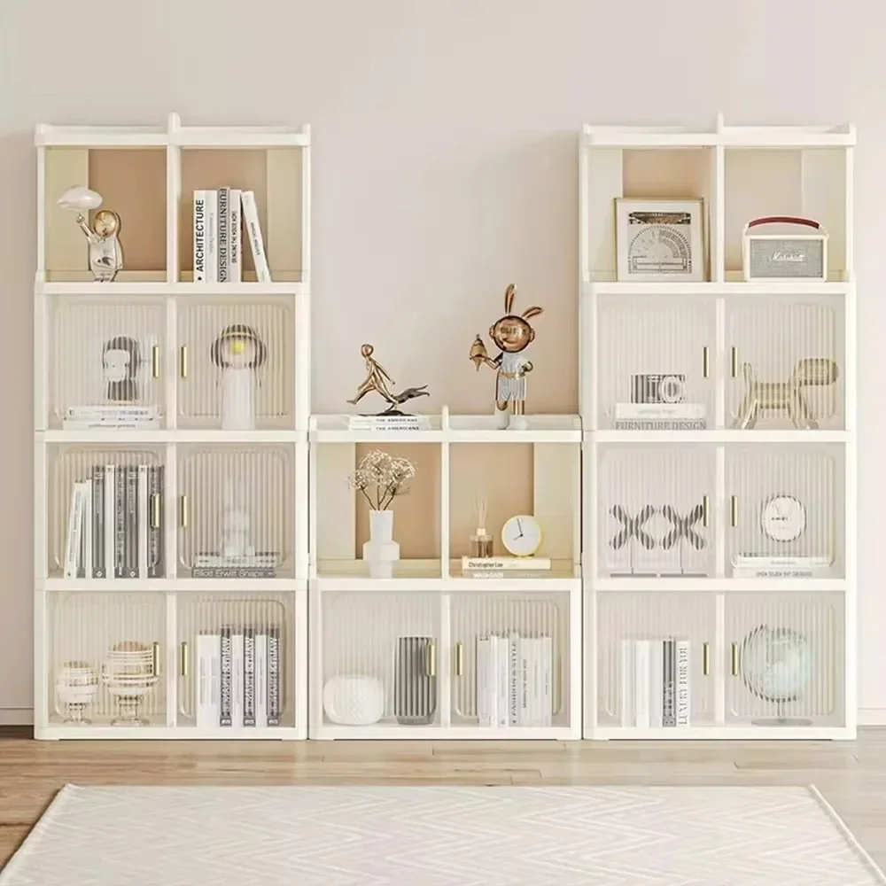 Библиотека прозрачная столик для хранения многофункциональная Антивор полка