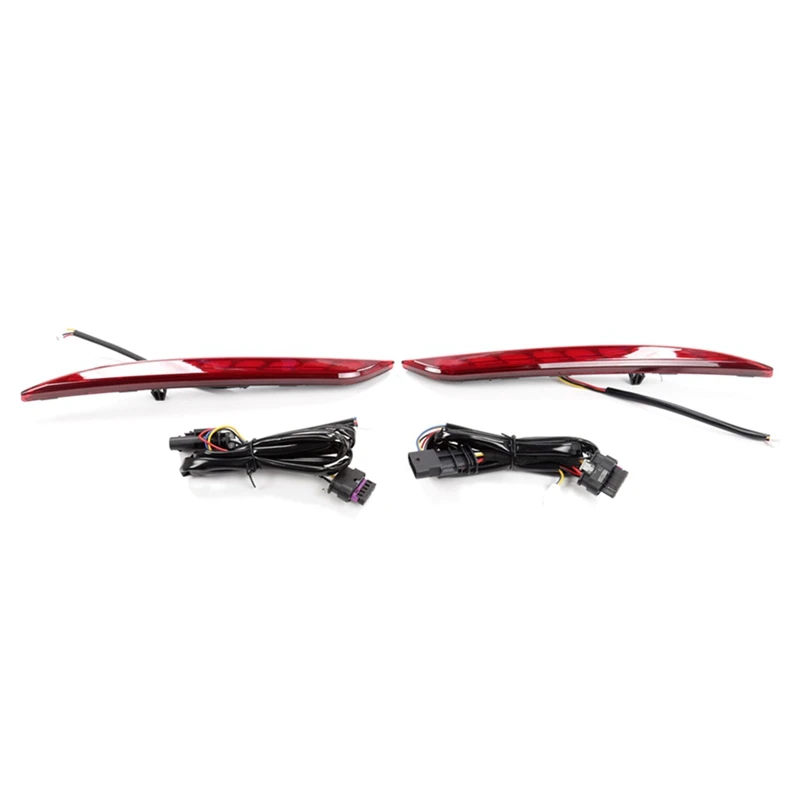 

Задние противотуманные фары для Tesla Model Y 2021 2022, отражатель заднего бампера, стоп-сигнал, последовательная вспышка, запчасти для ламп