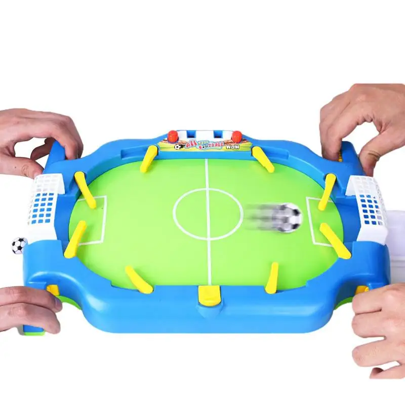 

2023 Mini Foosball Games Tabletop Football Party Game Double Battle Desktop Soccer Game Portable Parent-Child Interactive Table
