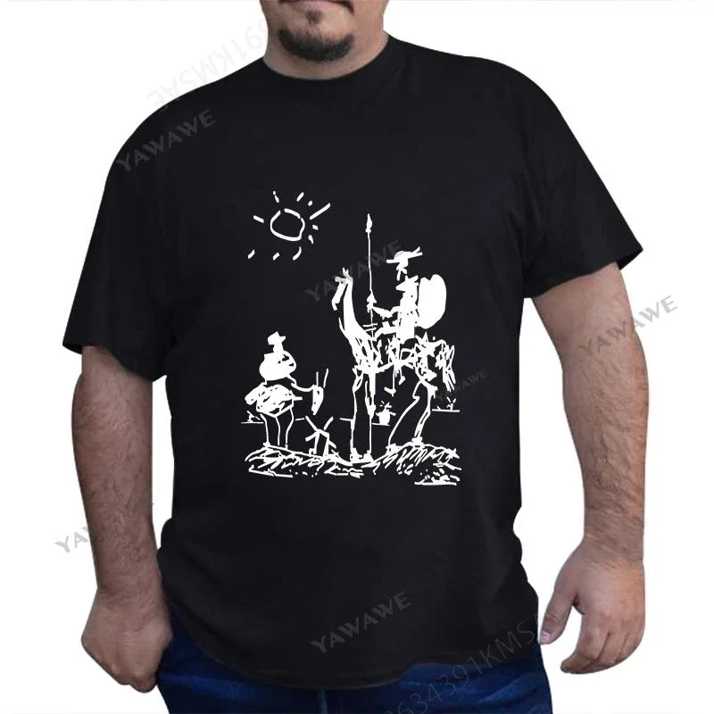 Футболка с принтом Пабло Пикассо художественные чернила испанское искусство