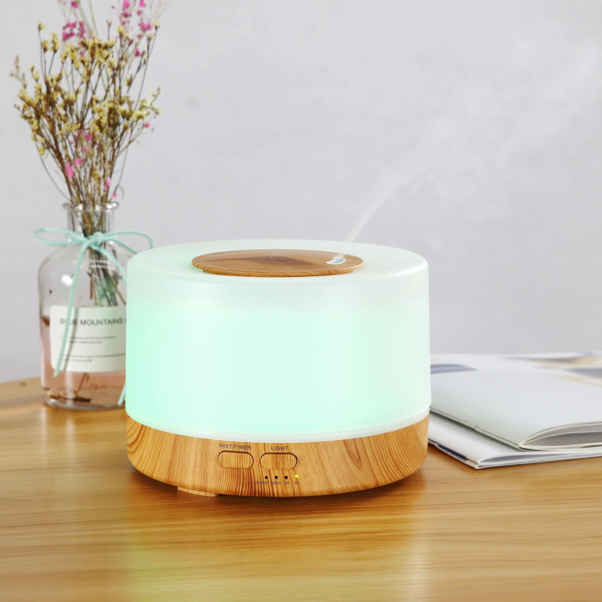 Wifi Aromatherapy Humidification Home Aromatherapy Smart Ultrasonic Atomizer 500ml Colorful Humidifier Diffuser enlarge