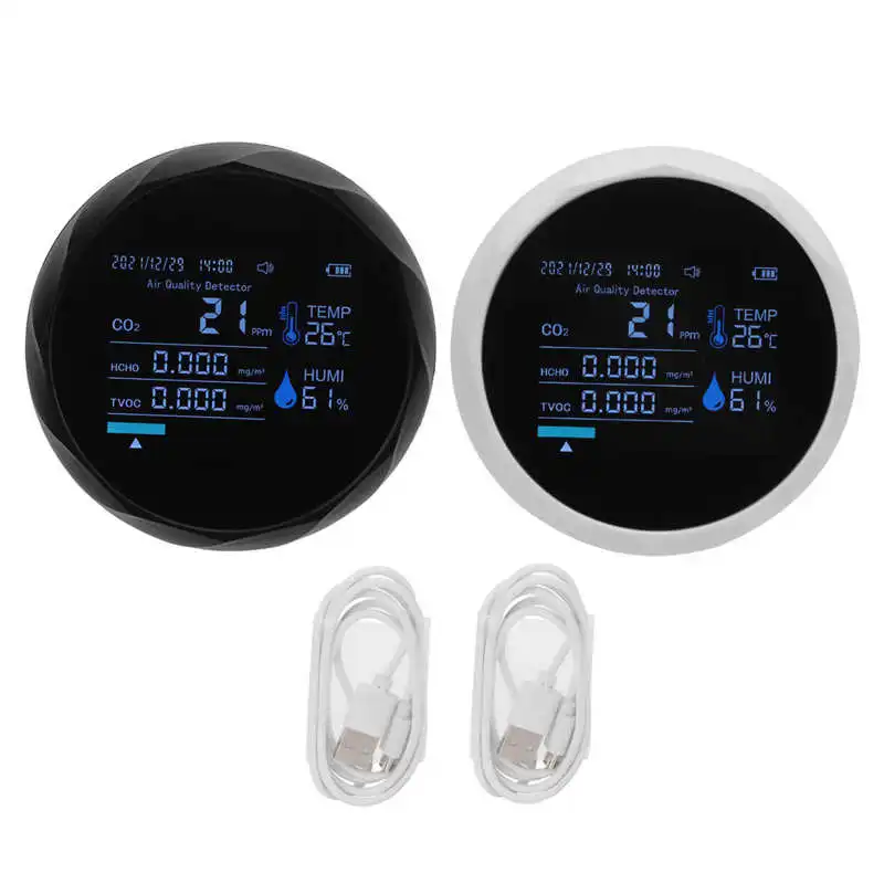 

CO2 Monitor ZN-2CO16 CO2 Detector Portable Quality Monitor that Can Detect Ambient Temperature and Humidity Gas Detector