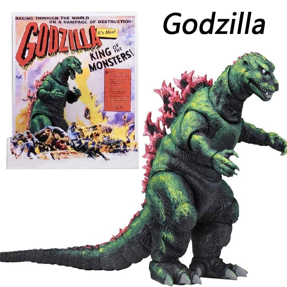 Экшн-фигурка Godzilla против Kong постер фильма 1956 версия переменная подвижная