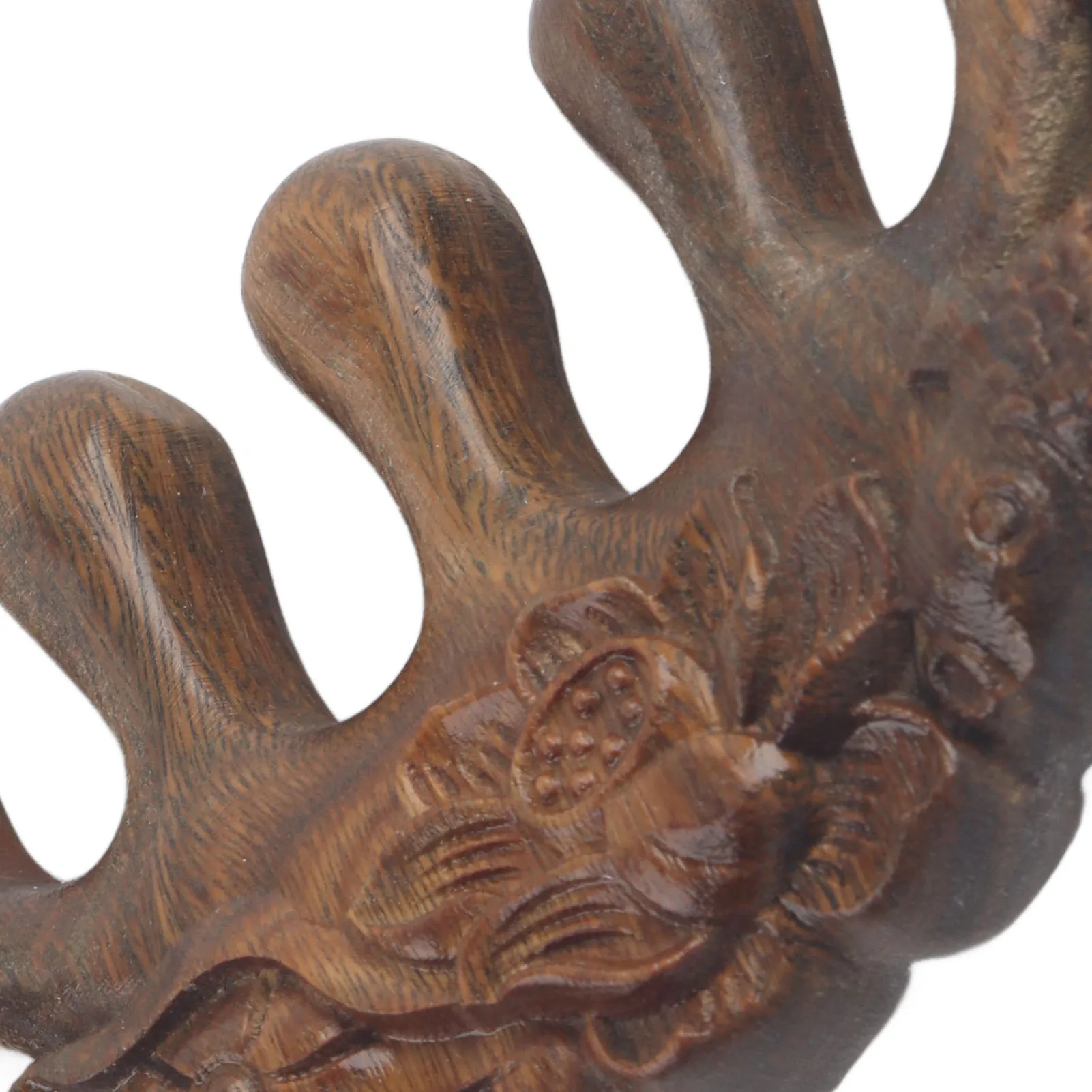 Деревянная Бриллиантовая Массажная расческа для волос зеленая сандаловая