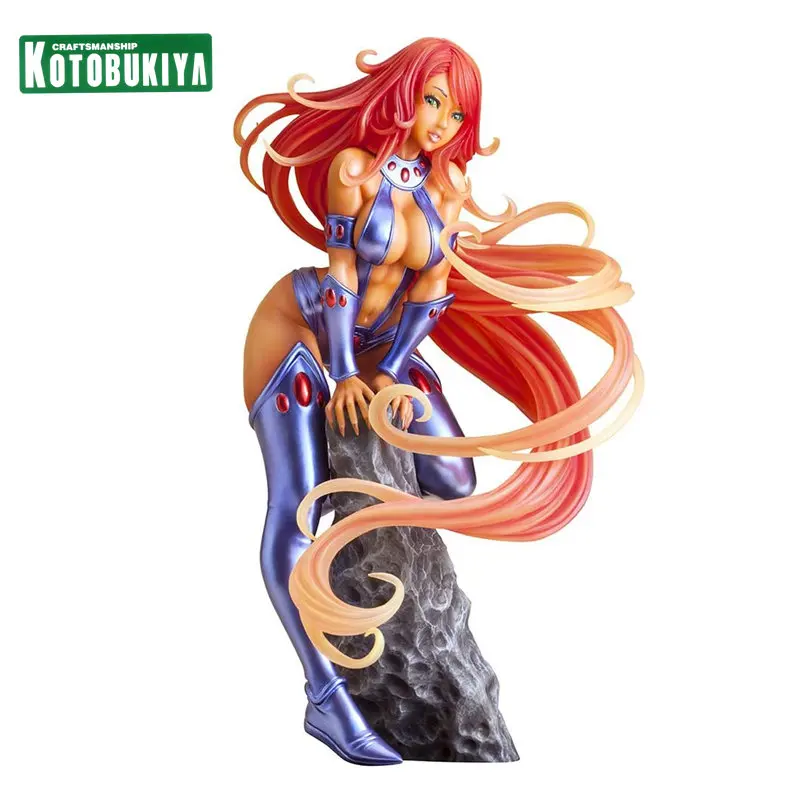 

Kotobukiya 1/7 Figures - DC COMICS STARFIRE Teen Titans Action Figure Anime Model Collection Toys Kids Halloween Gifts