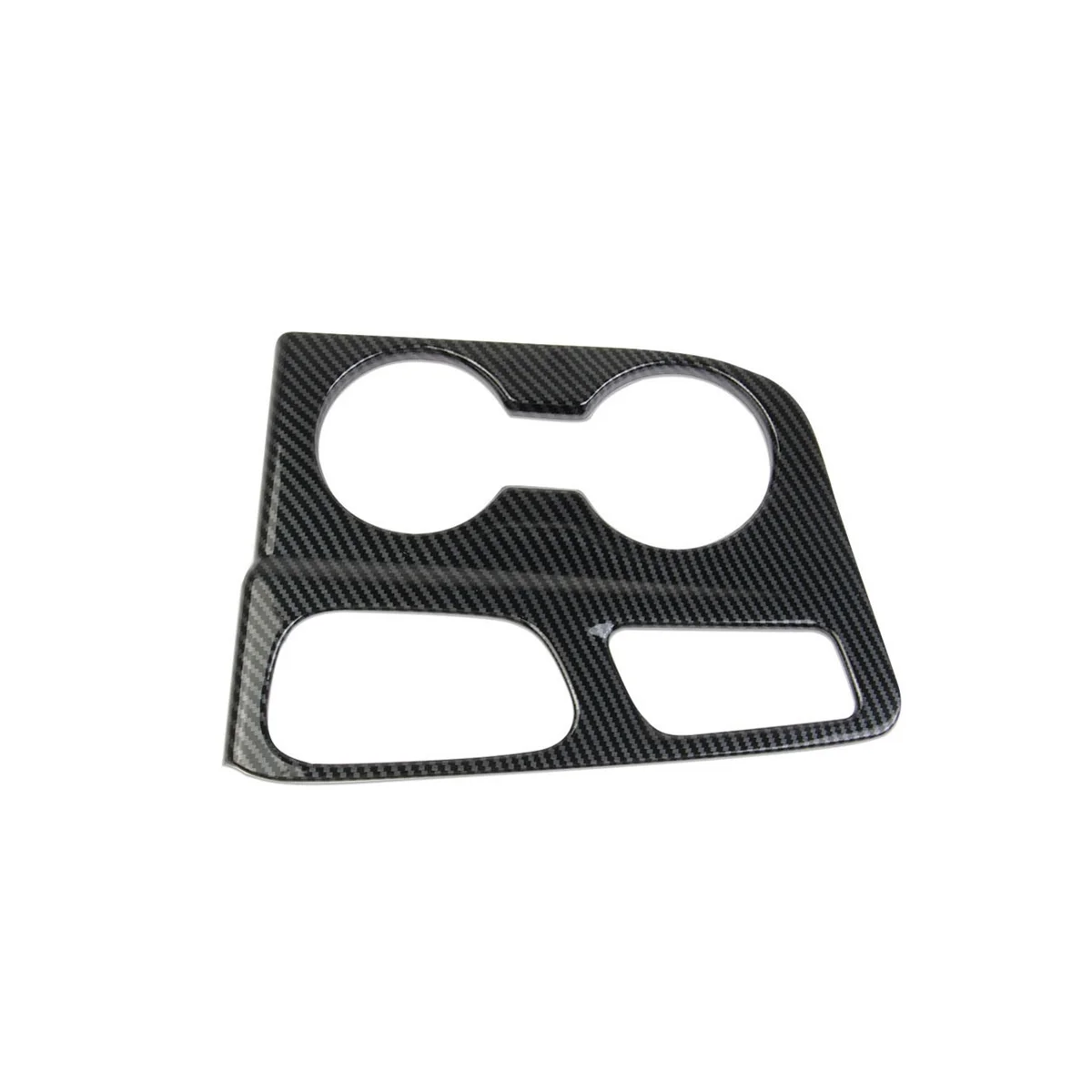 

Car Carbon Fiber Center Console Gear Shift Water Cup Holder Frame Cover Trim Stickers for Dodge Durango 2021 2022