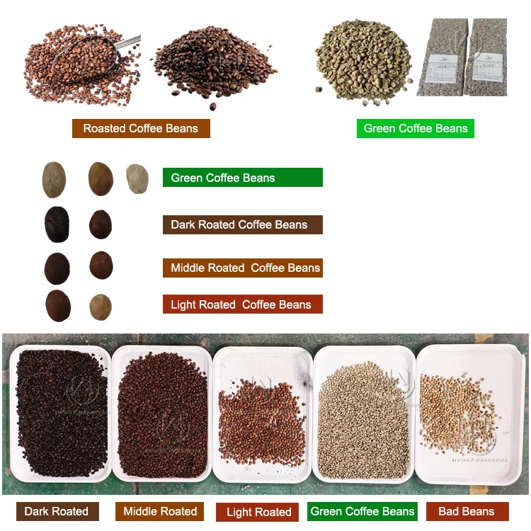 50-8000 кг/ч кофейные зерна рис Garin Кукуруза табак цветная сортировка