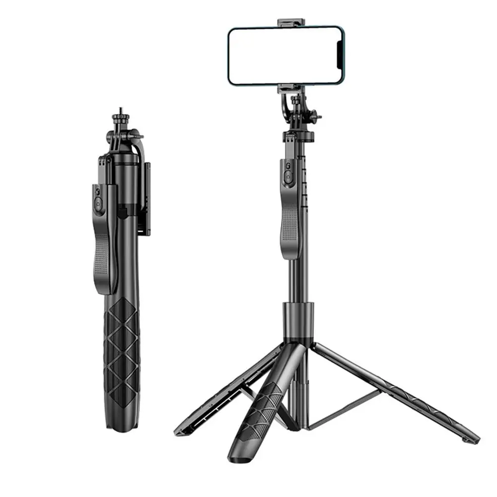 

L16 1530mm Wireless Selfie Stick Tripod Foldable Monopod Compatible For Gopro Action Camera Smartphone Balance