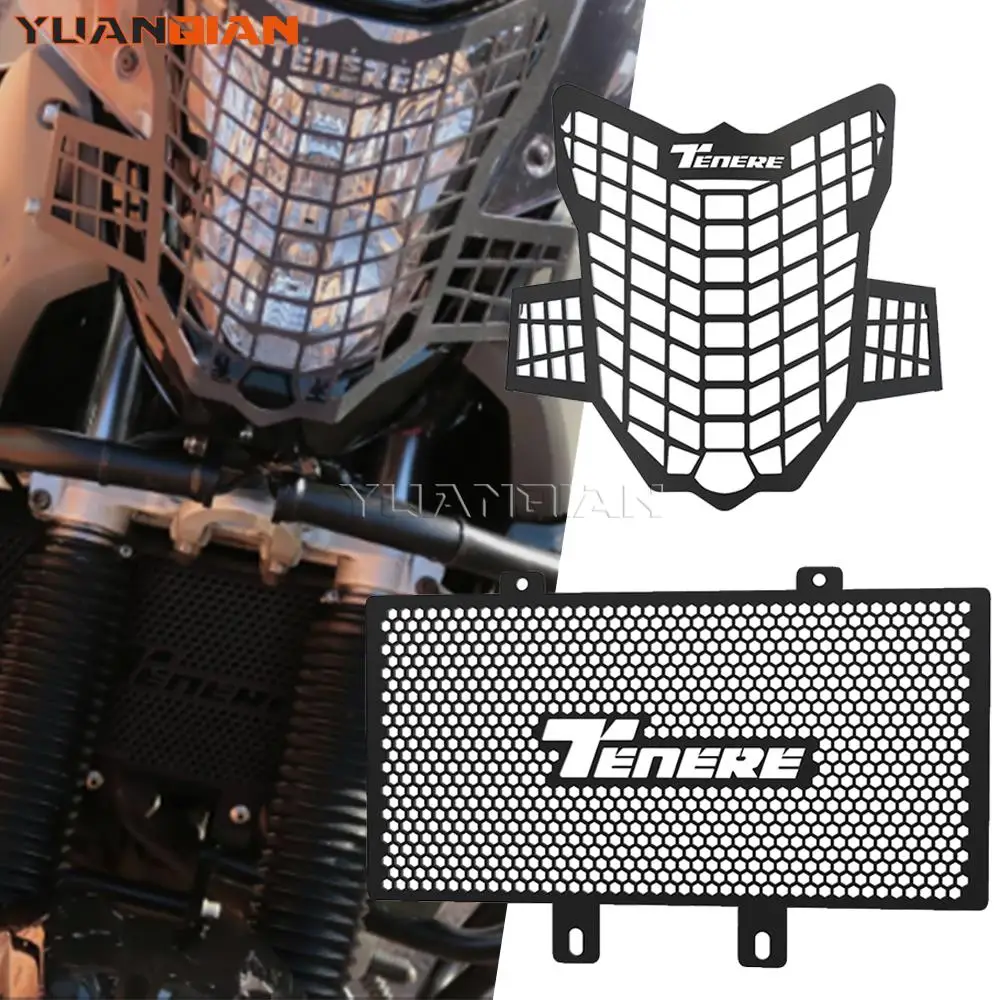 Для YAMAHA XT660Z Tenere XT660 Z 2008-2016 2015 2014 2013 2012 радиатор мотоцикла решетка радиатора защита