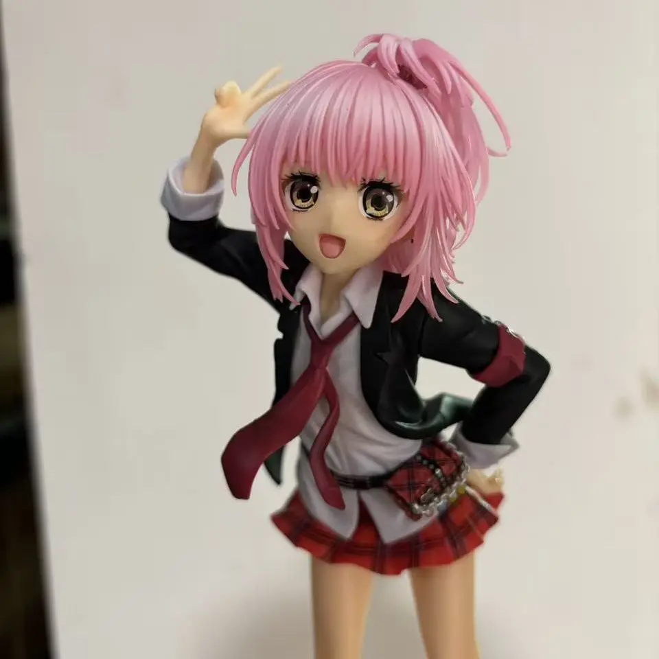 Фото Аниме-фигурка Shugo Chara: Хинамори Аму, коллекционная статуэтка из ПВХ, модель куклы, украшение для стола, игрушка, подарок на день рождения №3