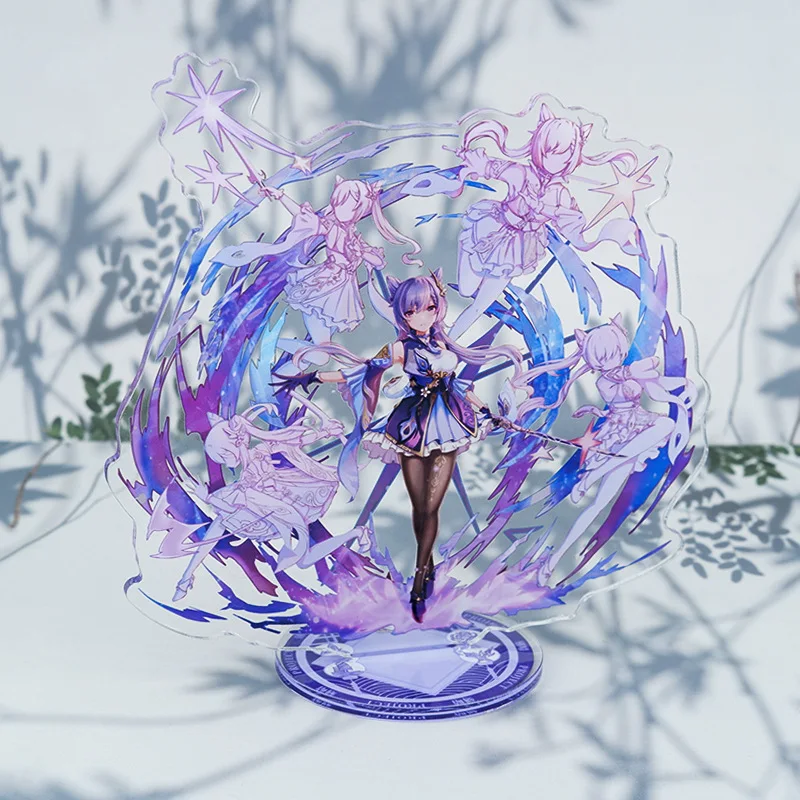 

Anime Figure Genshin Impact Tai Lipai Acrylic Decoration Cori Clear Table Setting Comiccon Funny Game Craft Toy Cute Car Gift