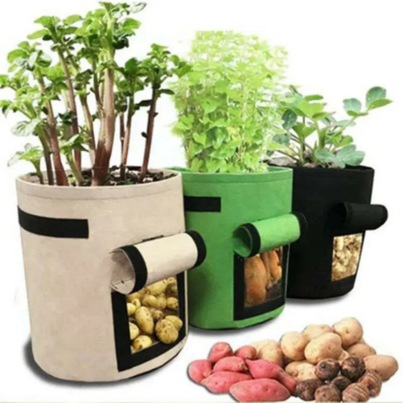 Войлочный мешок для посадки овощей 25X30CM | AliExpress