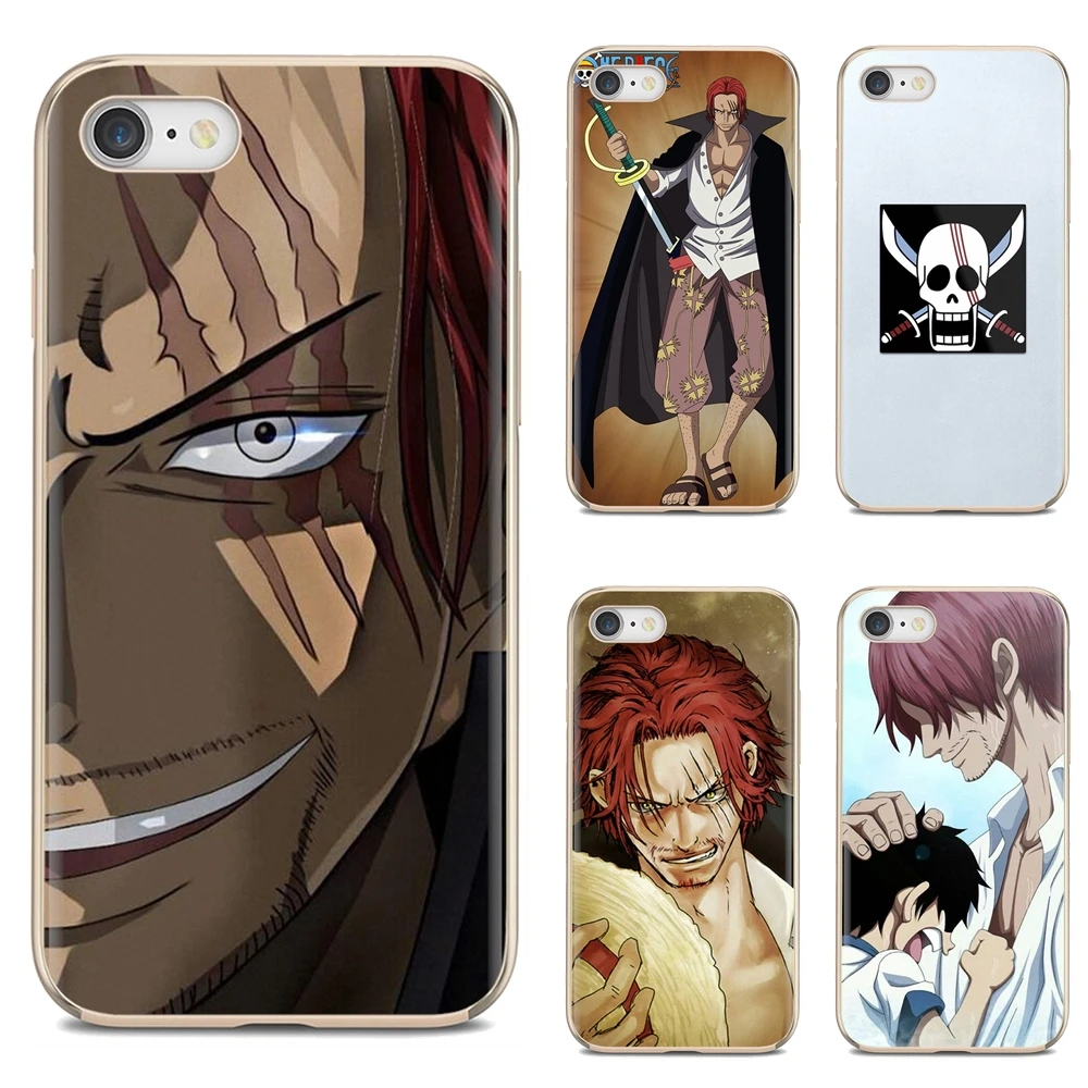 

One Piece Shanks For iPhone 10 11 12 13 Mini Pro 4S 5S SE 5C 6 6S 7 8 X XR XS Plus Max 2020 Designs Silicone Phone Case