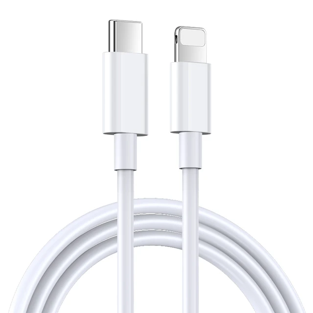Original 20W Type C Cable For iPhone 13 12 11 14 Pro Max Mini XS Max 7 8 Plus iPad iPhone Charger Fast Charging Cable Phone Date 2