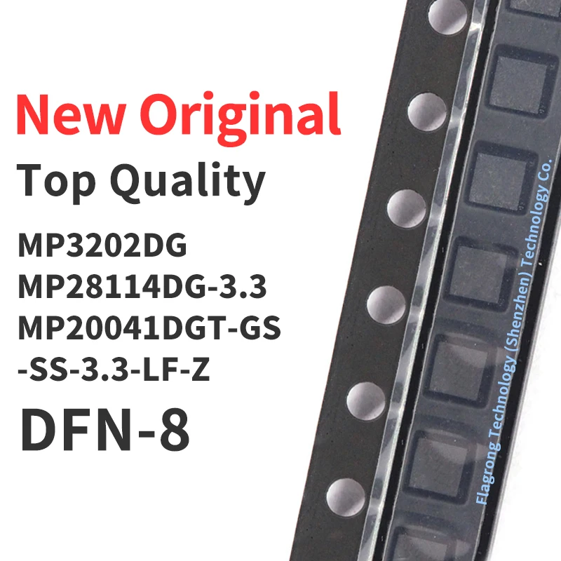 10 Pieces MP3202DG MP28114DG MP20041DGT-GS-SS-3.3-LF-Z Silkscreen L6 9PG 6SD QFN Chip IC New Original