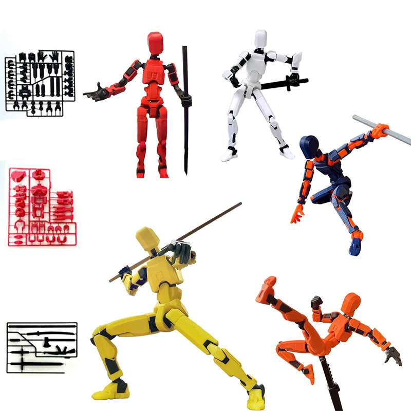 Многосоставный подвижный робот-защита Shapeshift 3 0 манекен с 3D принтом 13 фигурки