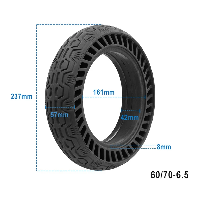 Полая шина 60/70-6 5 для электрического скутера Ninebot Max G30 10X2 50 внешняя твердые детали