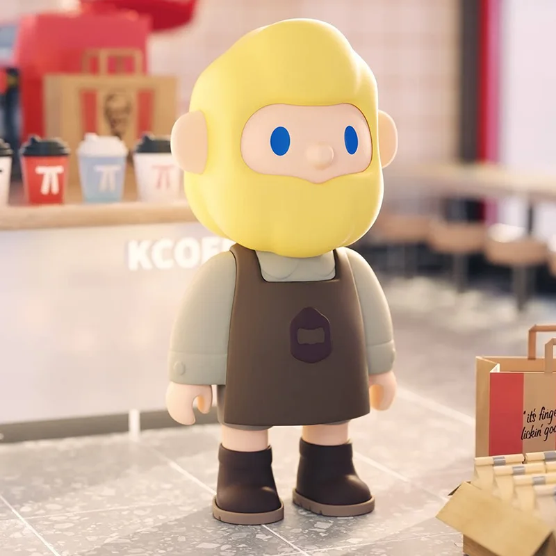 Фото КФС | Аниме-фигурка FARMER BOB из серии «Где рождается настроение»: коллекционная статуэтка, украшение для дома, настольная кукла, модель, подарок №3