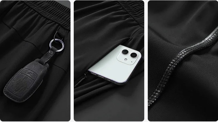 Брюки мужские из вискозы эластичные спортивные штаны молодежные повседневные