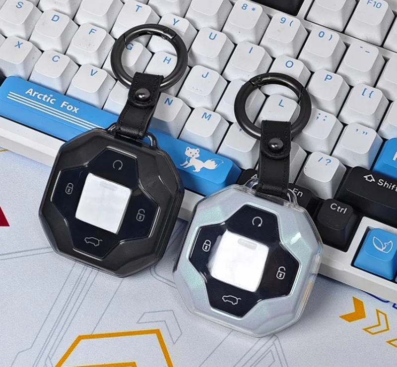 Универсальный прозрачный чехол для ключей автомобиля подходит Jetour Traveler T2 2023-2024