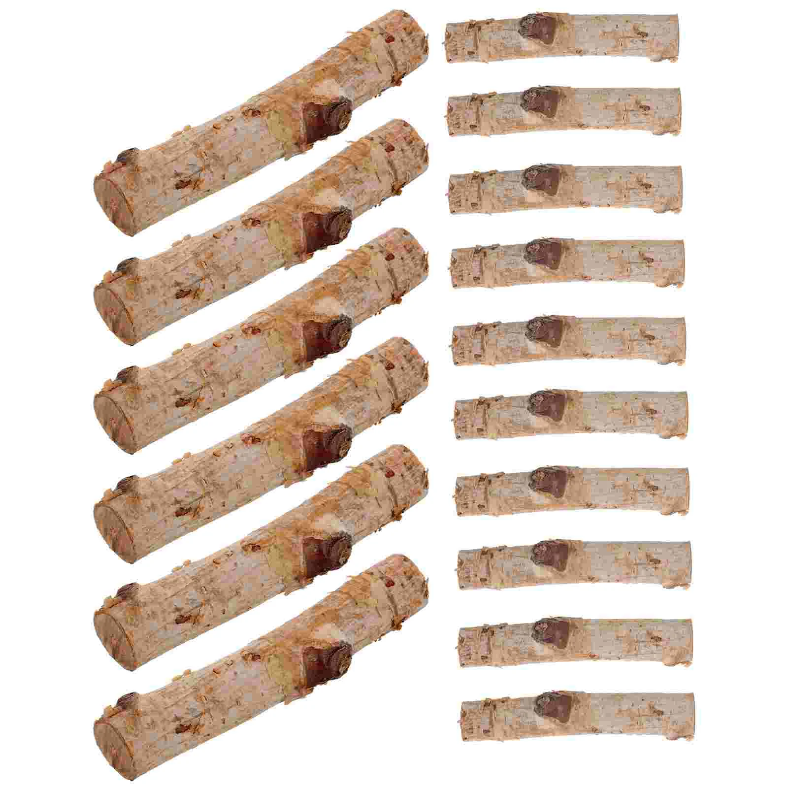 

30pcs Wooden Sticks Natural Style Log Branches Sticks Rustic Wood Sticks Home Decors