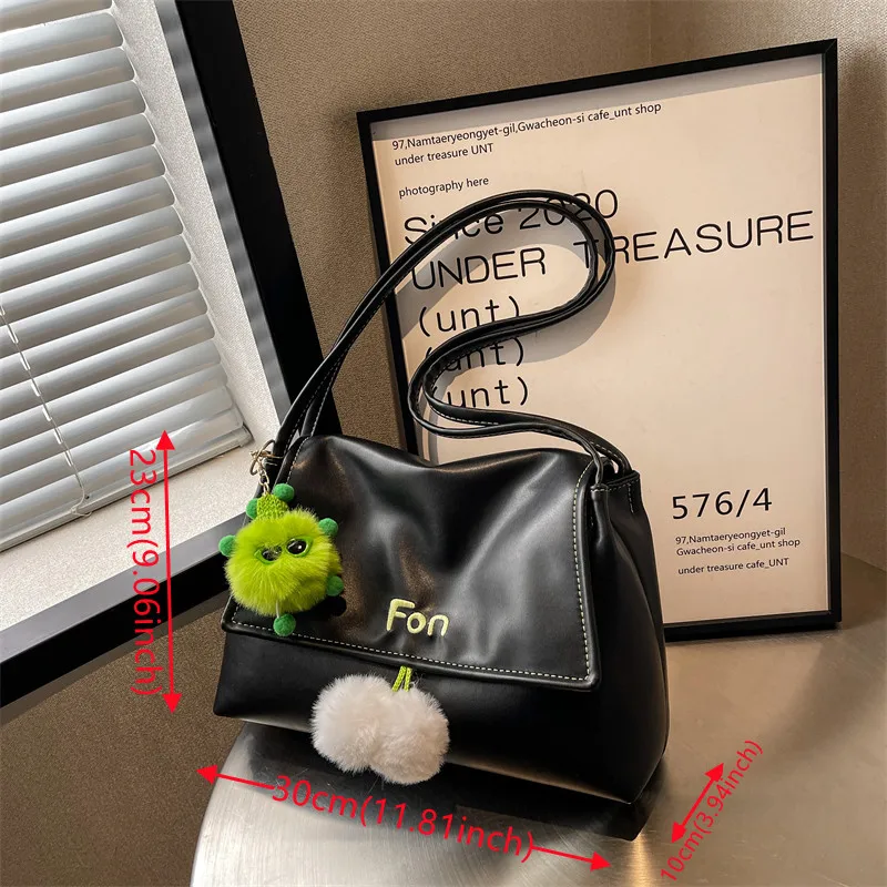 Модные женские сумки через плечо из искусственной кожи Универсальные роскошные