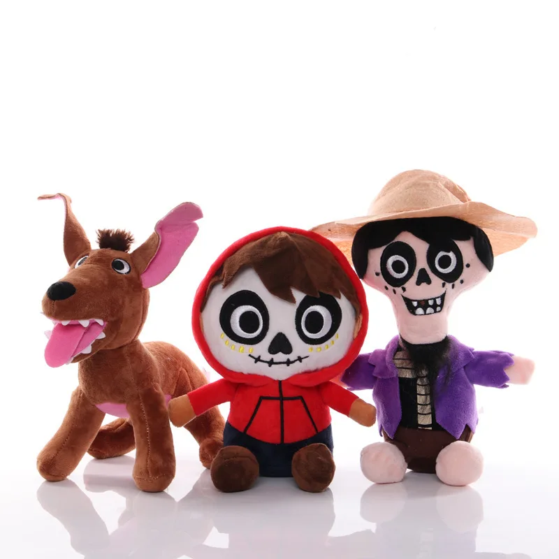 

Disney Pixar Coco Plush Toys 12cm Miguel Hector Dante Dog Death Pepita Stuffed Plush Toys Soft Toy Doll For Children Kids Gifts