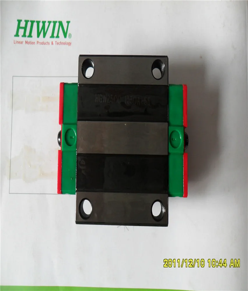 Бесплатная доставка в россию HIWIN HGR20-750MM 2 шт. HGH20C 4 линейных направляющих из