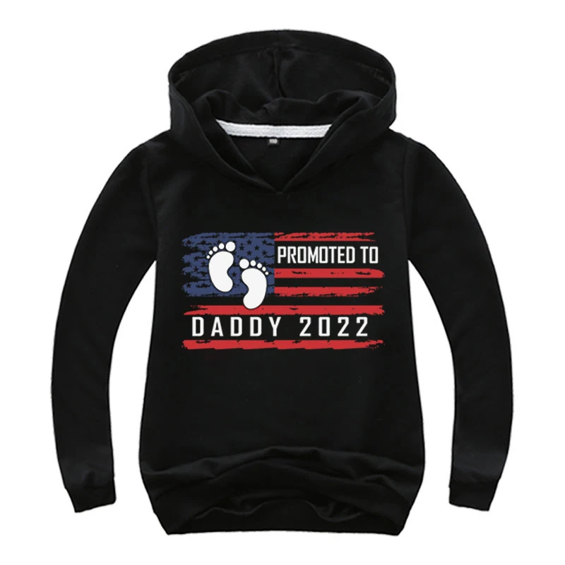 

Children's 4-14 year sweater father's day clothing boy DAD children's Hoodie Jacket boy Hoodie summer casual wear jogging suit