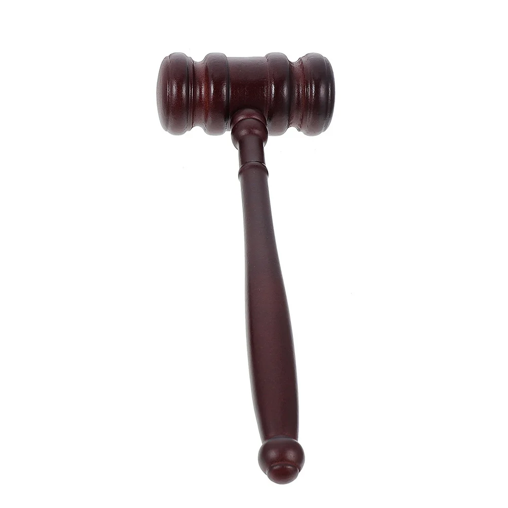 

Auction Hammer Judge Court Hammers Judge's Cosplay Costume Gavel Mini Toys Solid Wood Judgment