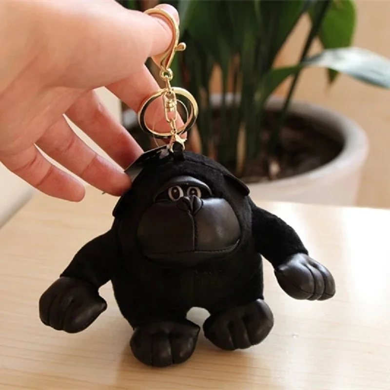 Candice guo! Плюшевая игрушка милая мультяшная животная черная Горилла чимп мягкая