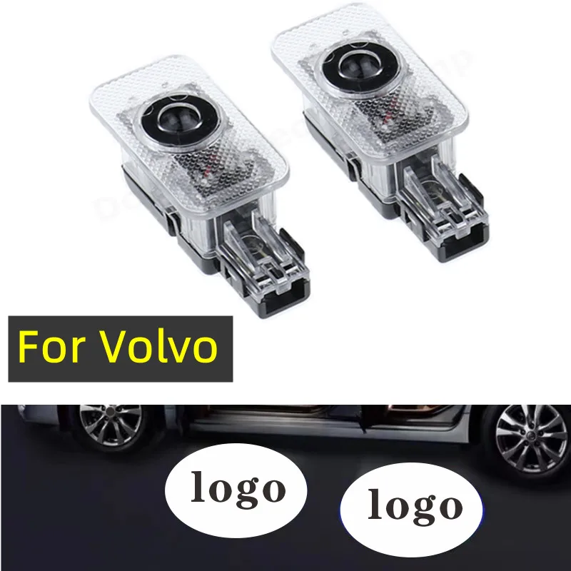 

LED car door laser welcome light ghost projector logo light for Volvo S60 S60 S80 S80L S90L XC90 V40 V60 V90 XC60 XC90 2012-2021