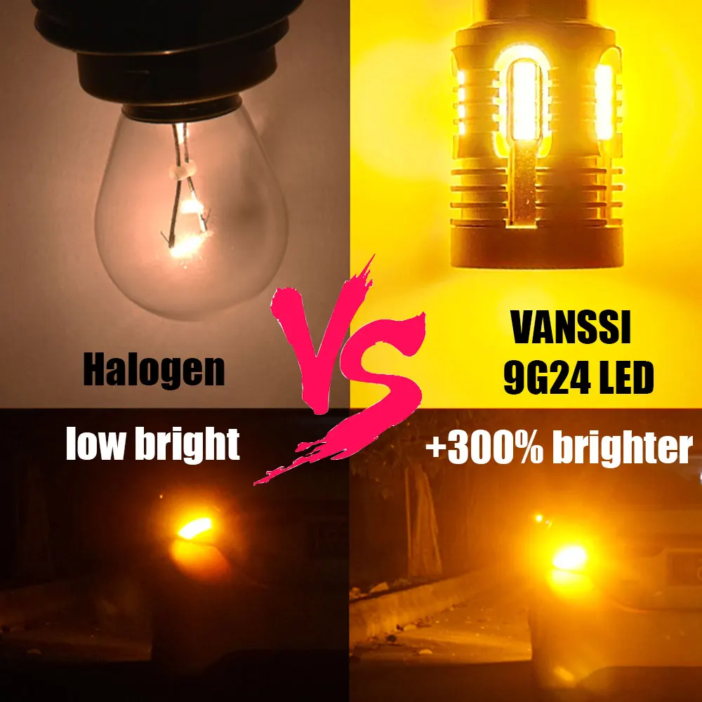 Фонарики желтого цвета T20 WY21W 7440 2 шт. супер яркие фонари Canbus без ошибок 7507 BAU15s PY21W