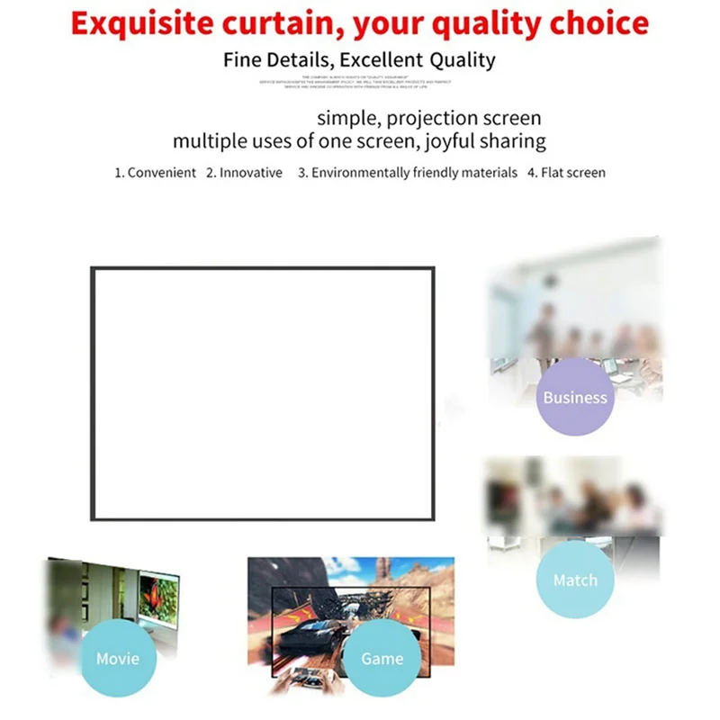 Портативный экран для проектора