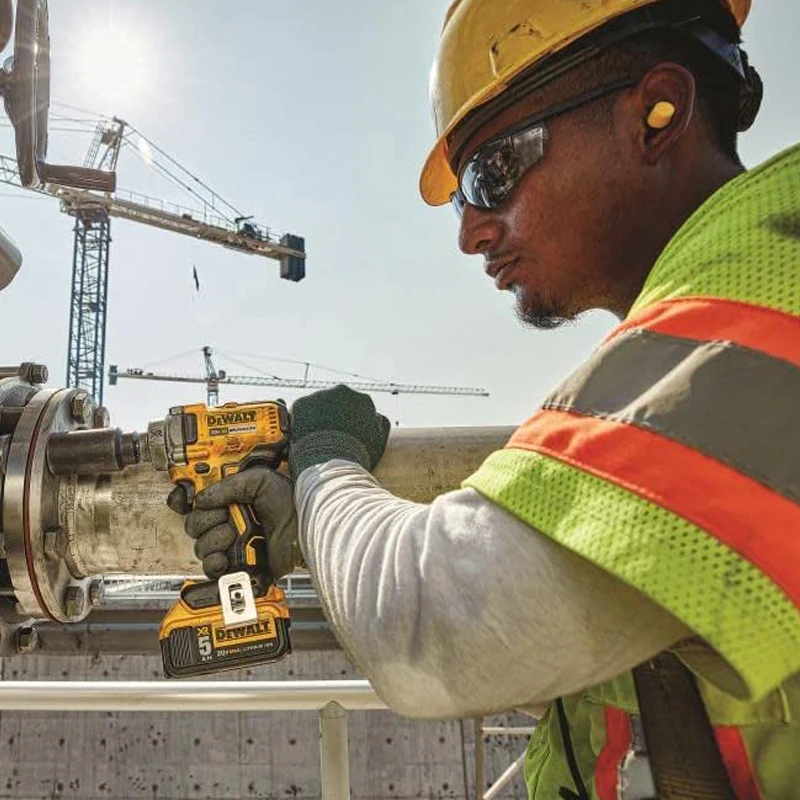 DEWALT 18V Electric Impact Wrench 447N.m Brushless Wrench Rechargeable 1/2 inch For Car Tires Cordless Dewalt Power Tool 6