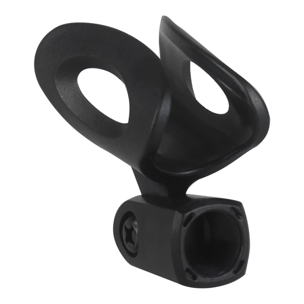 

1 Pc Elliptical Microphone Clip Rotatable Adjustable Mic Holder for Wireless Microphone Dynamic Vocal Microphone
