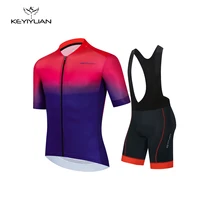 keyiyuan mtb road cycling jersey top ciclismo summer short sleeve breathable quick dry bicycle clothes men radtrikot herren