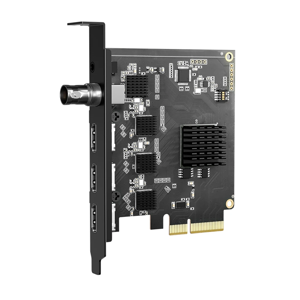 

ACASIS 4 Channel SDI/HDMI-compatible Video Capture Card 1080P 60Hz Broadcast PCI Ex4 HD Card for OBS Vmix Wirecast Streaming