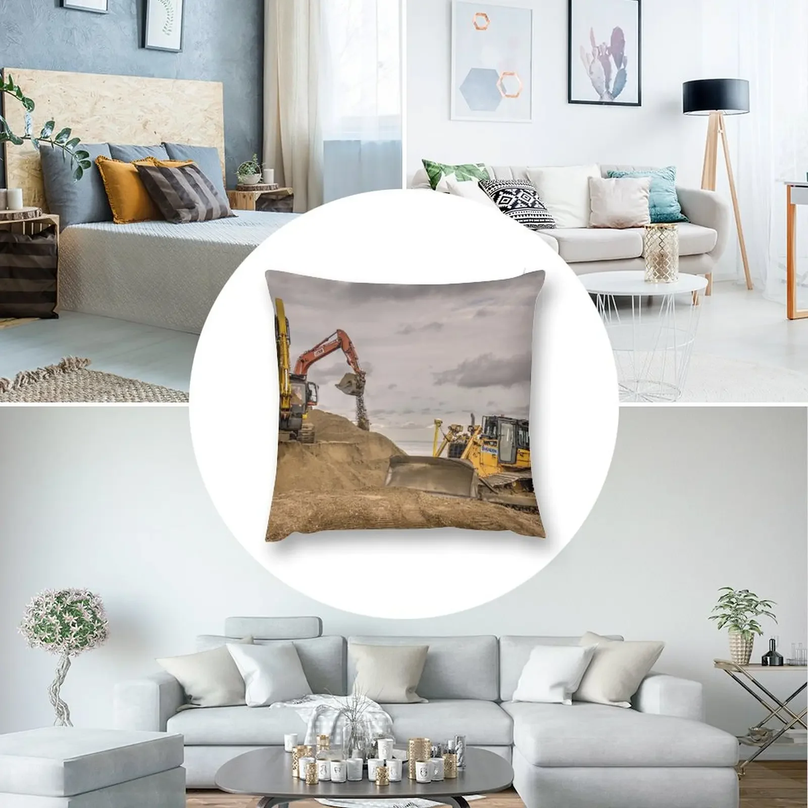 Декоративная подушка для копания и дозирования набор чехлов подушек с вышивкой