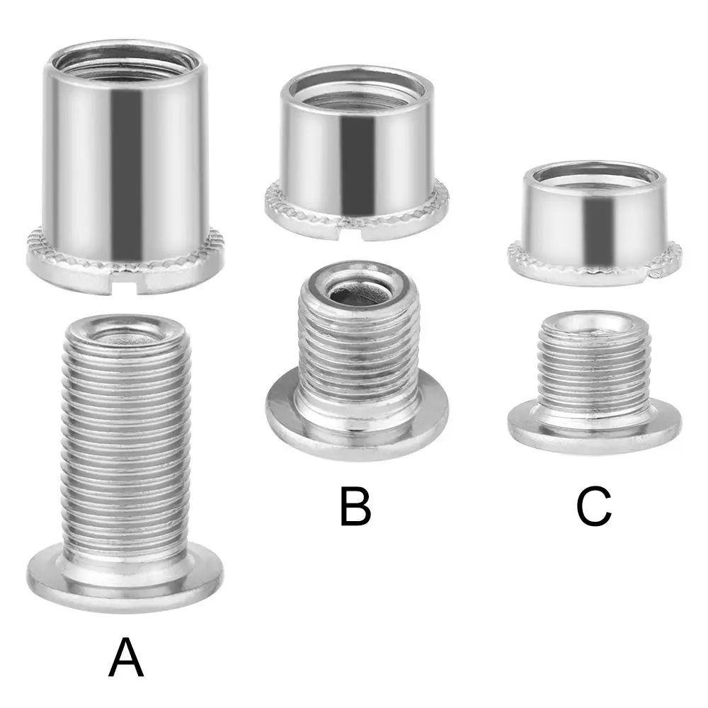 5 пар велосипедных колец болтов MTB пластина винты монопластина или двойная три